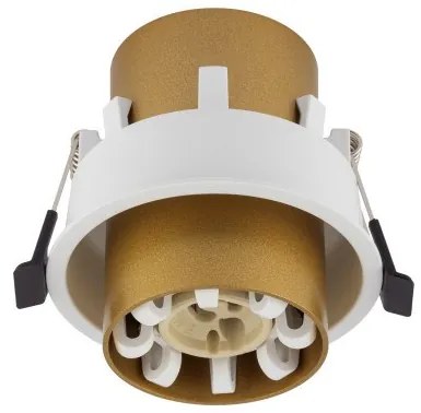 Σποτ Φωτιστικό Χωνευτό Στρογγυλό GU10 10W IP20 Mono Slide Nowodvorski-10798-Χρυσό 10798