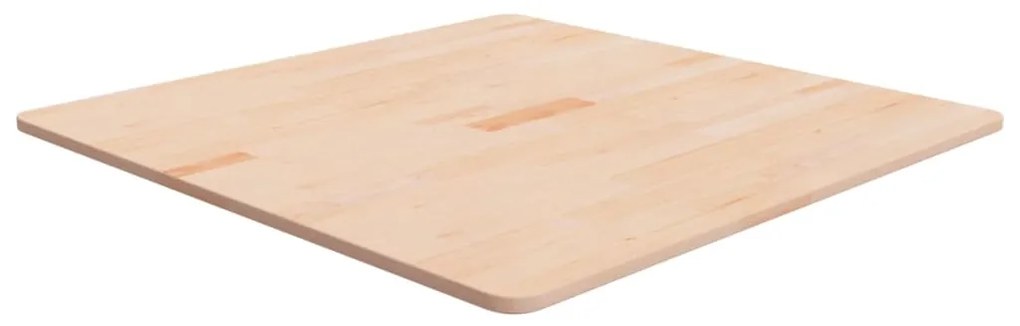 vidaXL Επιφάνεια Τραπεζιού Τετράγωνη 80x80x1,5 εκ. Μασίφ Ξύλο Δρυς