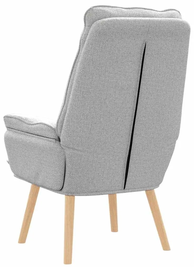 vidaXL Χαλαρωτική Πολυθρόνα Σκούρο γκρι 69 x 74 x 93 εκ. ύφασμα