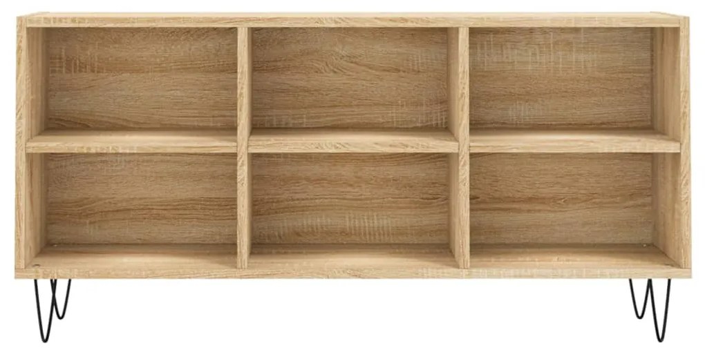 vidaXL Έπιπλο Τηλεόρασης Sonoma Δρυς 103,5 x 30 x 50 εκ. Επεξεργ. Ξύλο