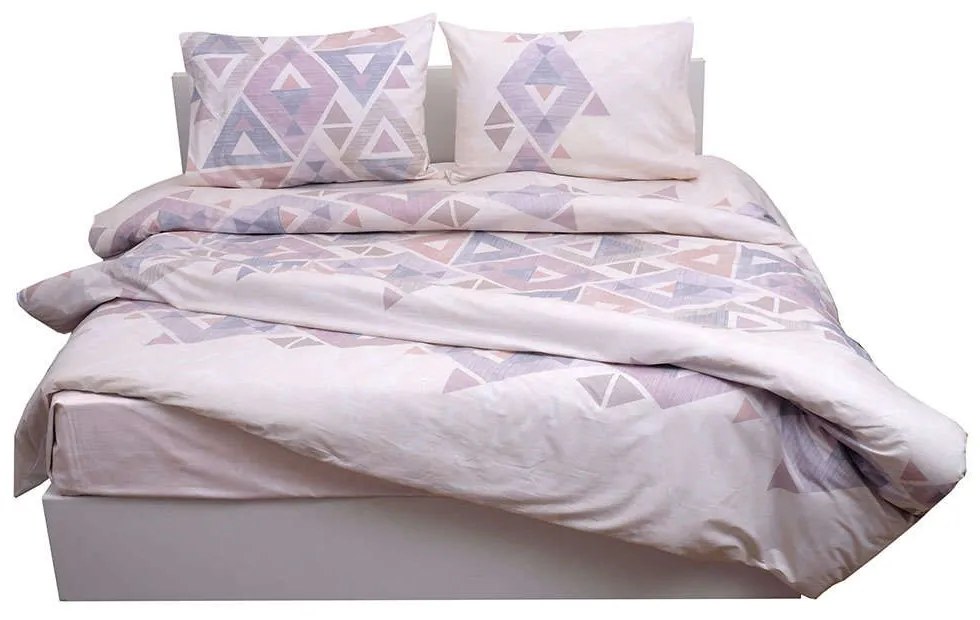 Παπλωματοθήκη Des. 5002 Σετ 2Τμχ Beige Anna Riska Μονό 160x240cm 100% Βαμβάκι