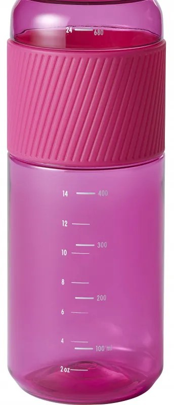 Μπουκάλι νερού Zwilling 1024180, 680 ml, Tritan, ανθεκτικό σε χτυπήματα και διαρροές, φίλτρο φρούτων, χωρίς BPA, Ροζ