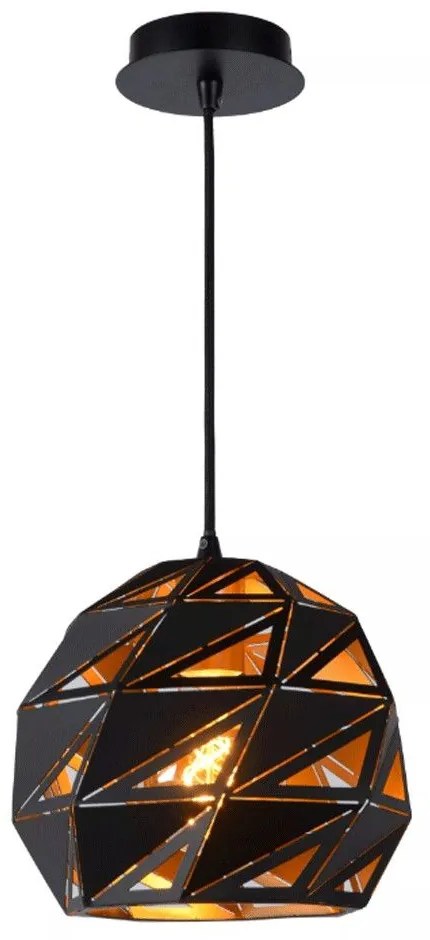 Φωτιστικό Οροφής Malunga 21415/25/30 25x150cm 1xE27 60W Black Lucide