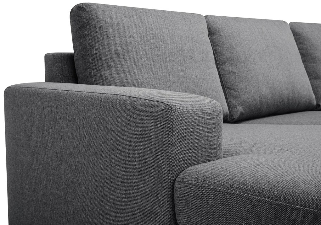 Γωνιακός Καναπές Scandinavian Choice C137, Γκρι, 344x285x80cm, Πόδια: Ξύλο | Epipla1.gr