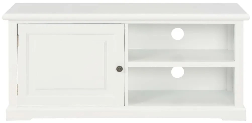 vidaXL Έπιπλο Τηλεόρασης Λευκό 90 x 30 x 40 εκ. Ξύλινο