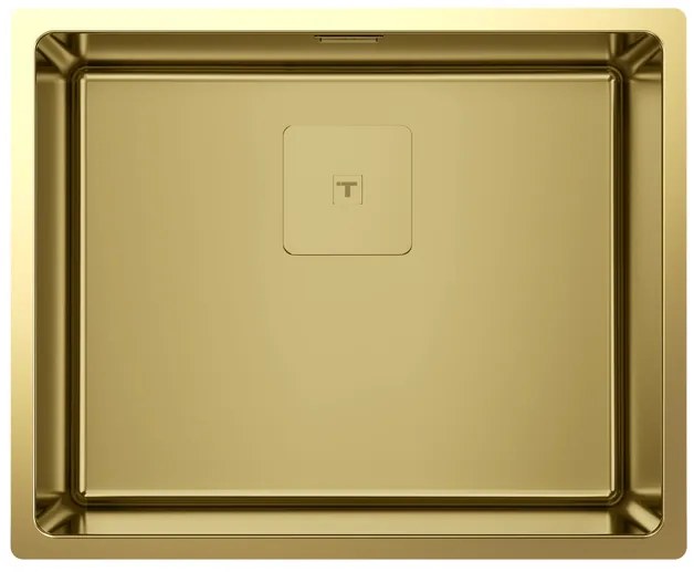 TEKA FLEXLINEA RS15 50.40 Ένθετος Ανοξείδωτος Νεροχύτης Brass Gold PVD Μ54xΠ44εκ