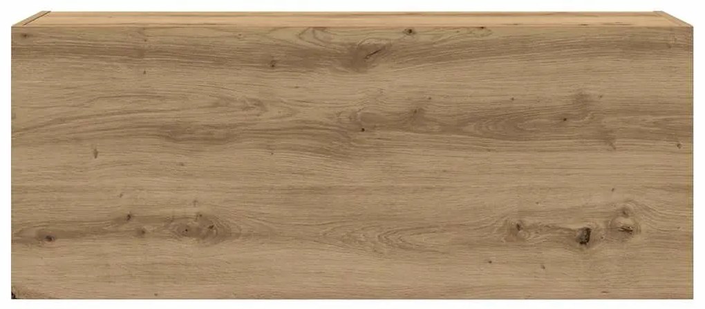 vidaXL Ντουλάπι τοίχου μπάνιου Artisan Oak 100x25x40 cm