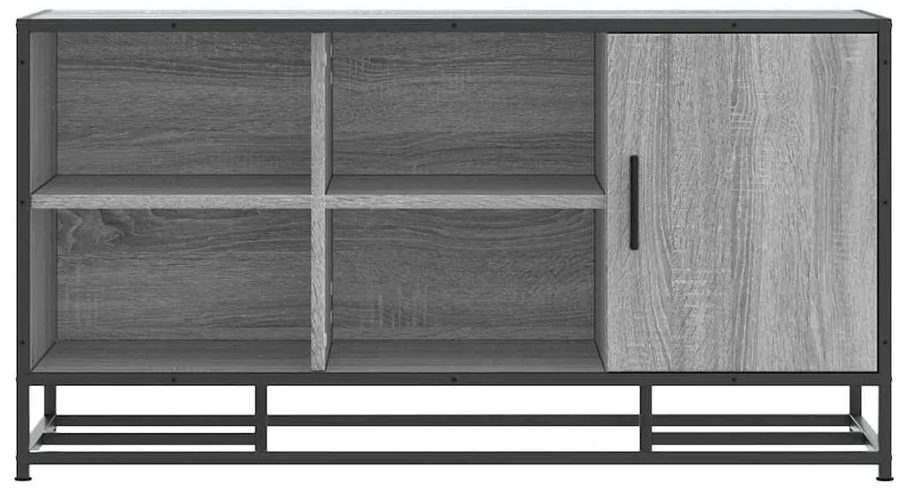 Παπουτσοθήκη Γκρι Sonoma 102x35x55 εκ. από Επεξεργασμένο Ξύλο - Γκρι