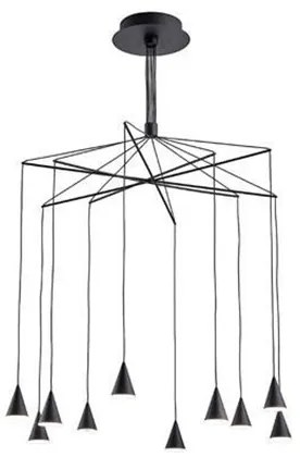 Φωτιστικό Οροφής Πολύφωτο LED Eurolamp Campanelle 144-16092