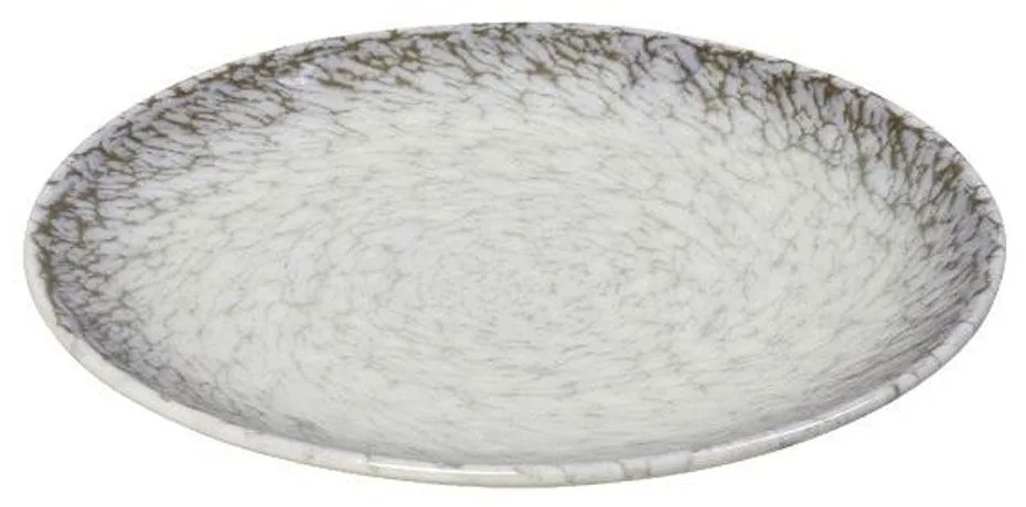 Πιάτο Ρηχό Canvas KNA102K6 Φ19x2cm Grey Espiel Porcelain
