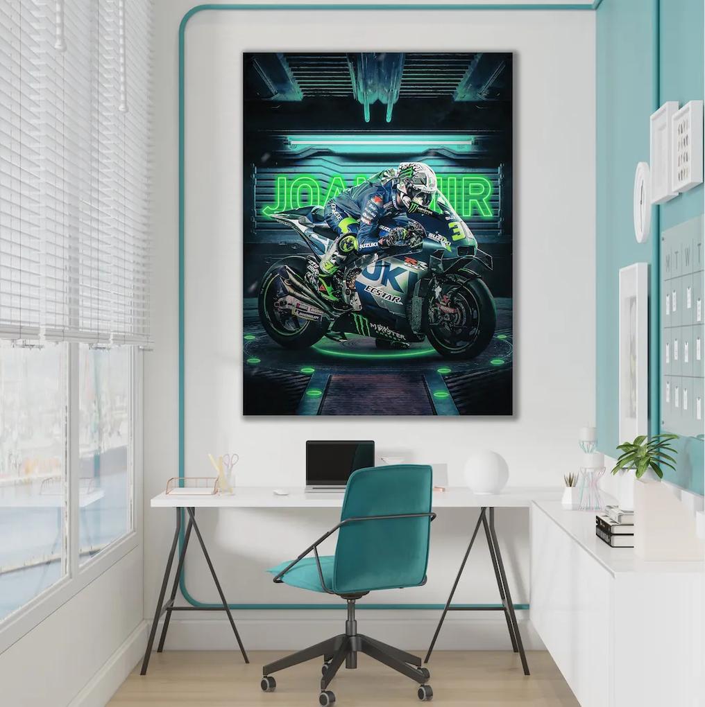Πίνακας σε καμβά MotoGP Joan Mir KNV1736 45cm x 65cm