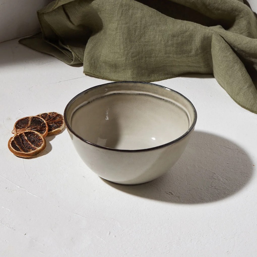Μπολ Deline Stoneware 15cm Dove