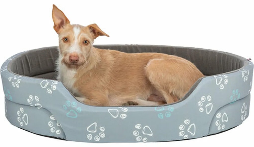 Κρεβάτιγια Σκύλους Trixie Ανοιχτό Γκρι Σκούρο γκρίζο 65 × 55 cm