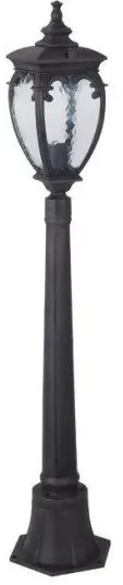 Φωτιστικό Φανάρι Δαπέδου IP44 Αλουμίνιο Fleur O414FL-01 Maytoni-O414FL-01BZ1-Ορείχαλκος O414FL-01BZ1