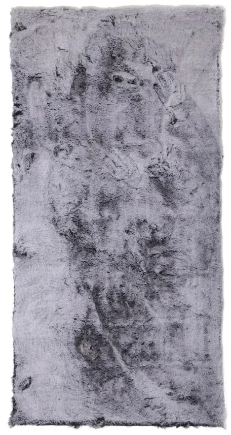 Γούνινο Χαλί Διαδρόμου (60x140) Royal Carpet Bunny Rabbit Black Tip