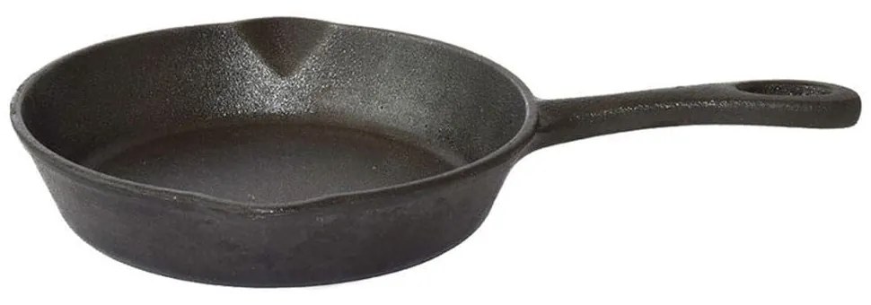 Τηγάνι Από Μαντέμι Iron 01-4453 Φ15cm Black Estia 15cm Cast Iron