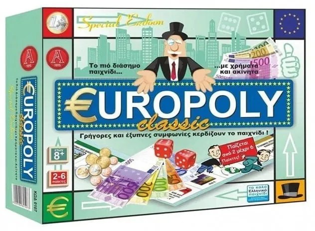Επιτραπέζιο Παιχνίδι Europoly classic ΝΟ.0107 – Board game