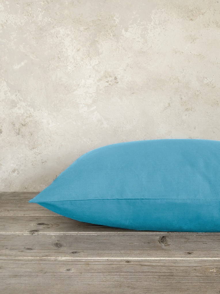 Μαξιλαροθήκες Σετ 52x72 Unicolors - Petrol Blue 5206482157880