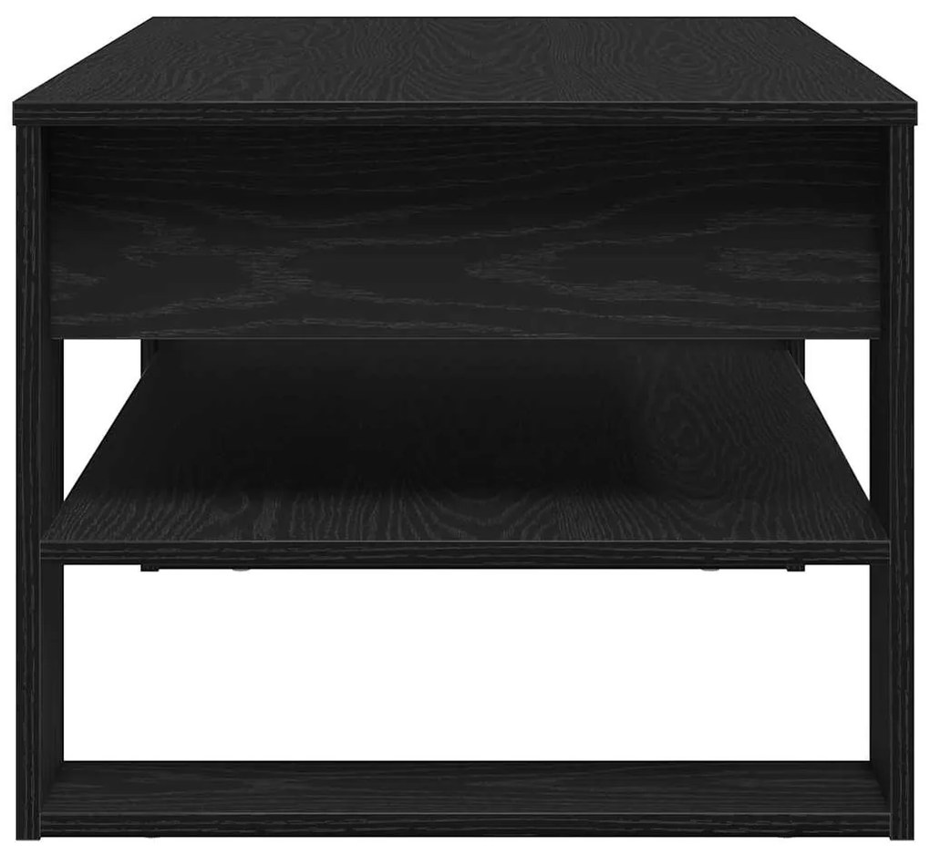 vidaXL Τραπεζάκι σαλονιού Μαύρη δρυς 102 x 55 x 45 εκ.