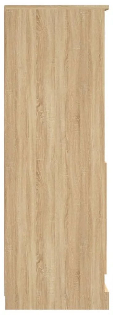 vidaXL Ντουλάπι Sonoma δρυς 36x35,5x103,5 cm από Επεξεργασμένο Ξύλο