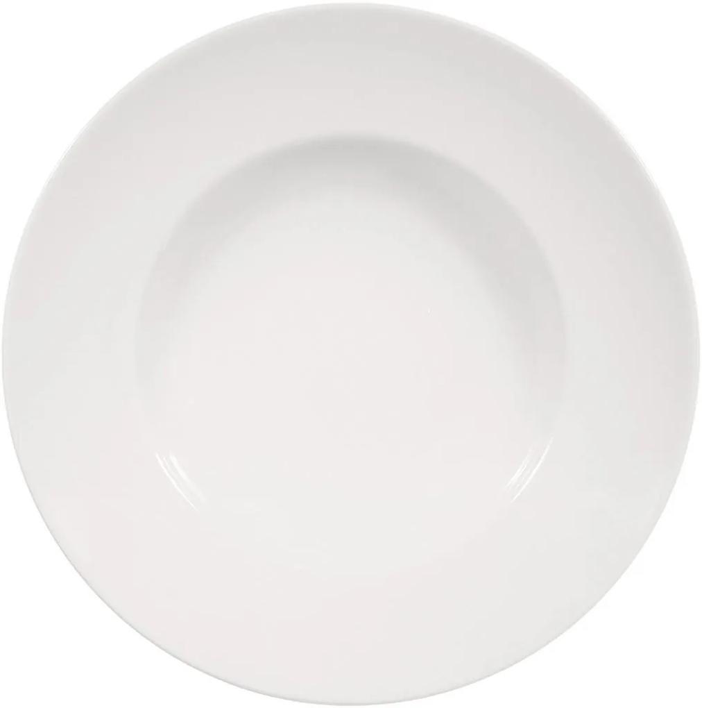 Πιάτο Σπαγγέτι Πορσελάνης Meran Λευκό ESPIEL 27x5,5εκ. 001.167068K2