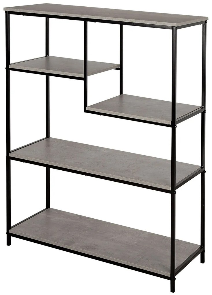 Ράφια Max Home Σίδερο Ξύλο MDF 5 Ράφια 75 x 100 x 30 cm