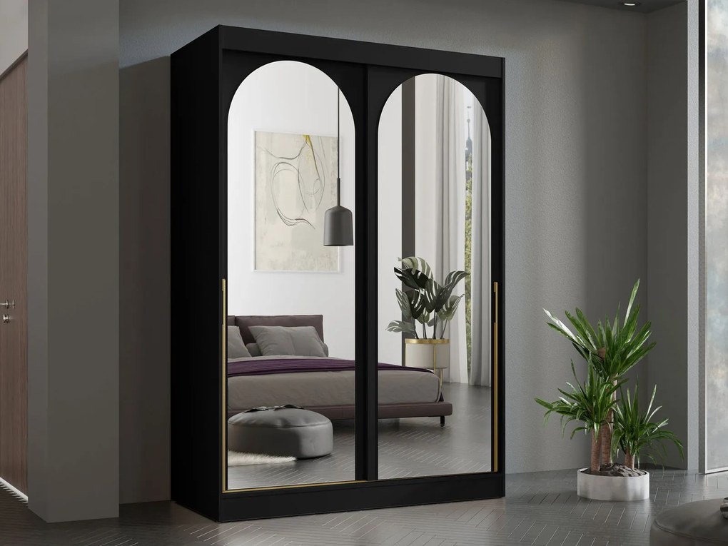 Ντουλάπα Modin συρόμενη-Mauro-Μήκος: 150 εκ.