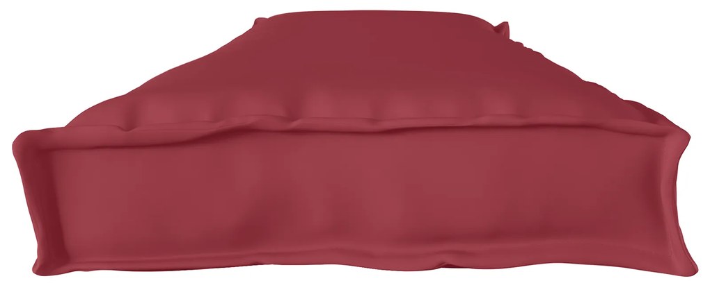 vidaXL Μαξιλάρι Παλέτας για Πάγκο Μπορντό 180x40x8 cm Ύφασμα Oxford