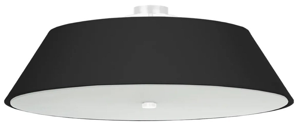 Sollux Φωτιστικό οροφής Vega 5,ύφασμα, γυαλί, χάλυβας,5xE27/60w