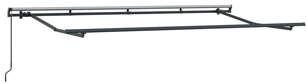 vidaXL Σκηνίτσα Αναδιπλούμενη Μπλε και άσπρο 350 x 200 cm