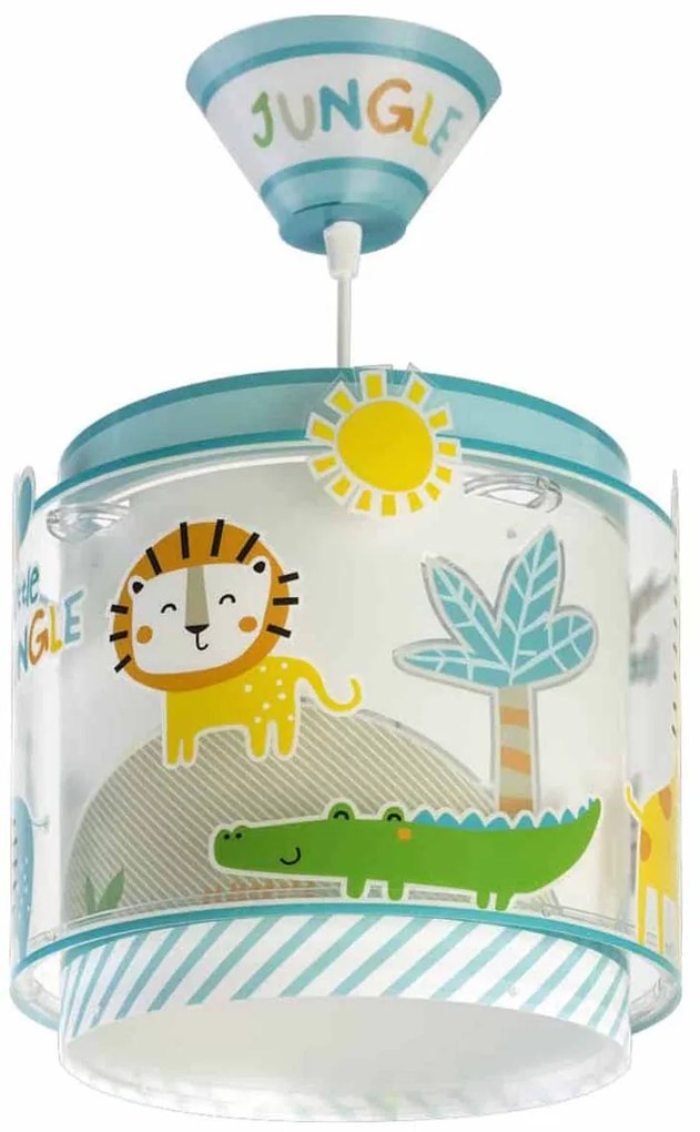 Παιδικό Φωτιστικό Οροφής Μονόφωτο Ango My Little Jungle 76112