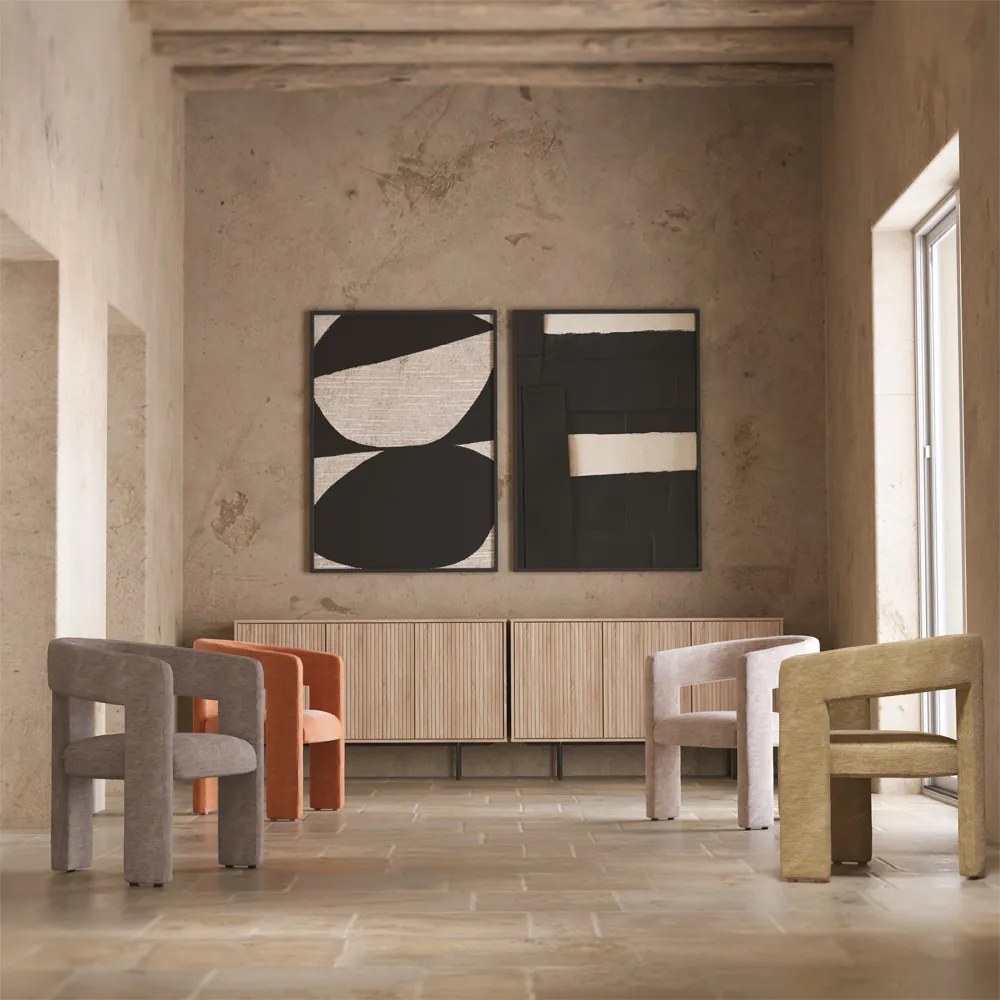 NYX ΠΟΛΥΘΡΟΝΑ ΓΚΡΙ 64x56xH75cm - 01-3331