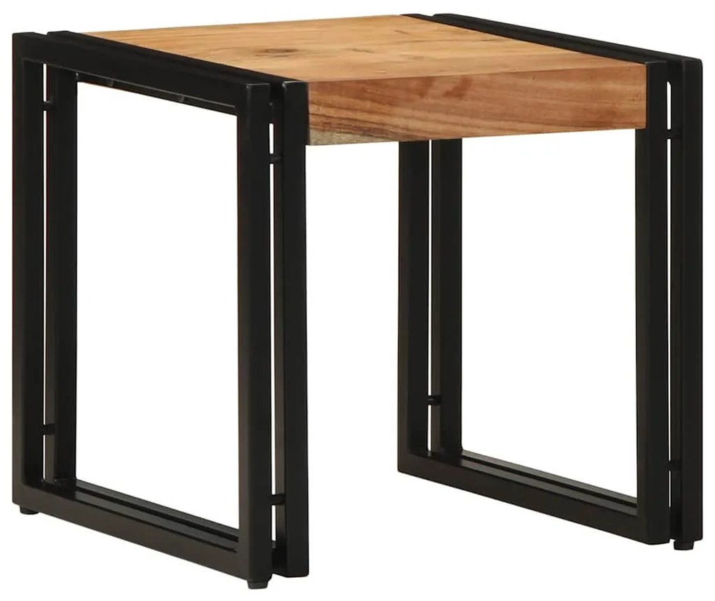 vidaXL Τραπεζάκι σαλονιού Καφέ 40 x 40 x 38 cm Μασίφ ξύλο ακακίας