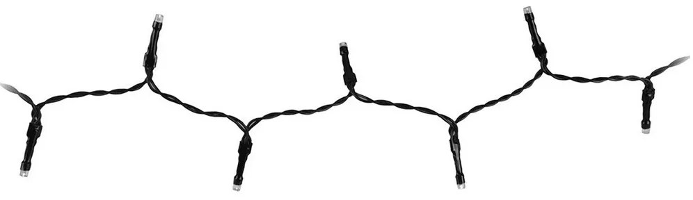 Γιρλάντα Φωτισμού LED AX8415220 Λευκό Μαύρο Θερμό Λευκό 7 m