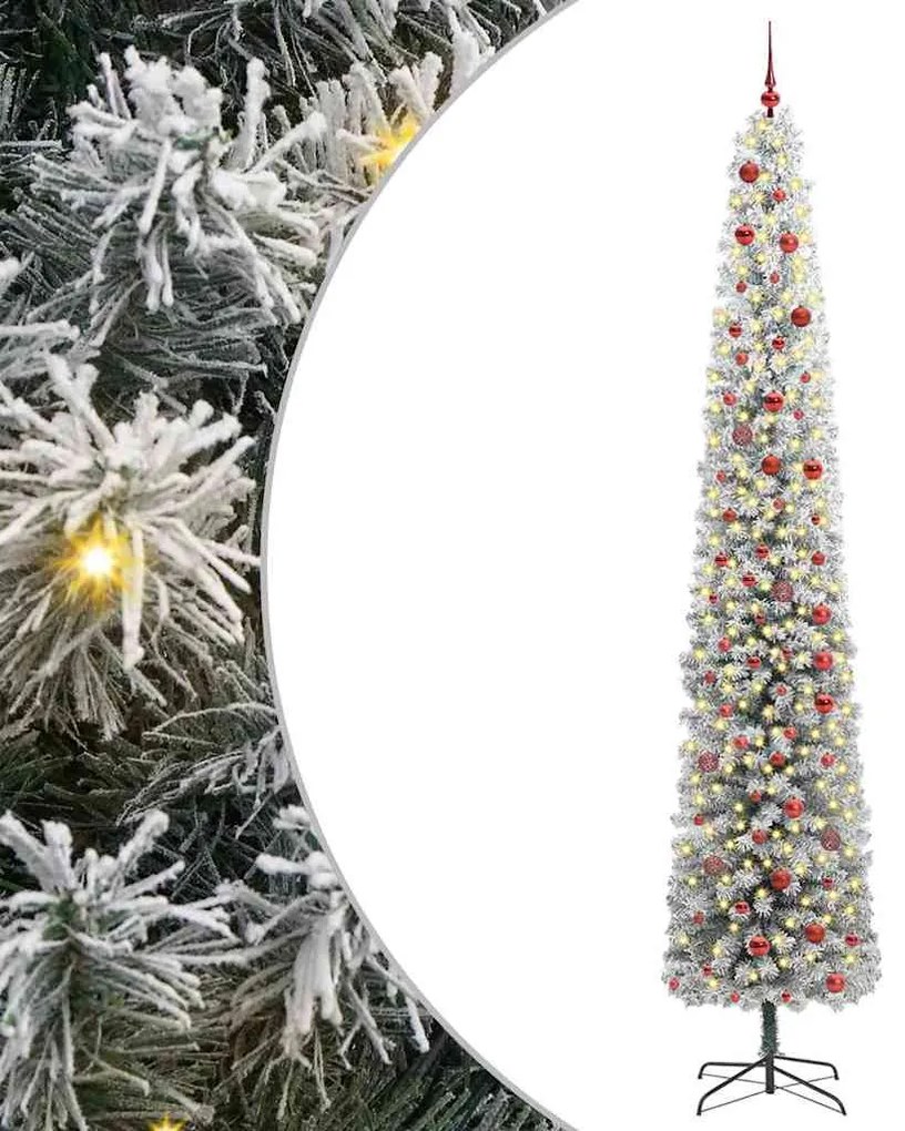 vidaXL Τεχνητό Χριστουγεννιάτικο Δέντρο με 300 LED Πράσινο 300 cm