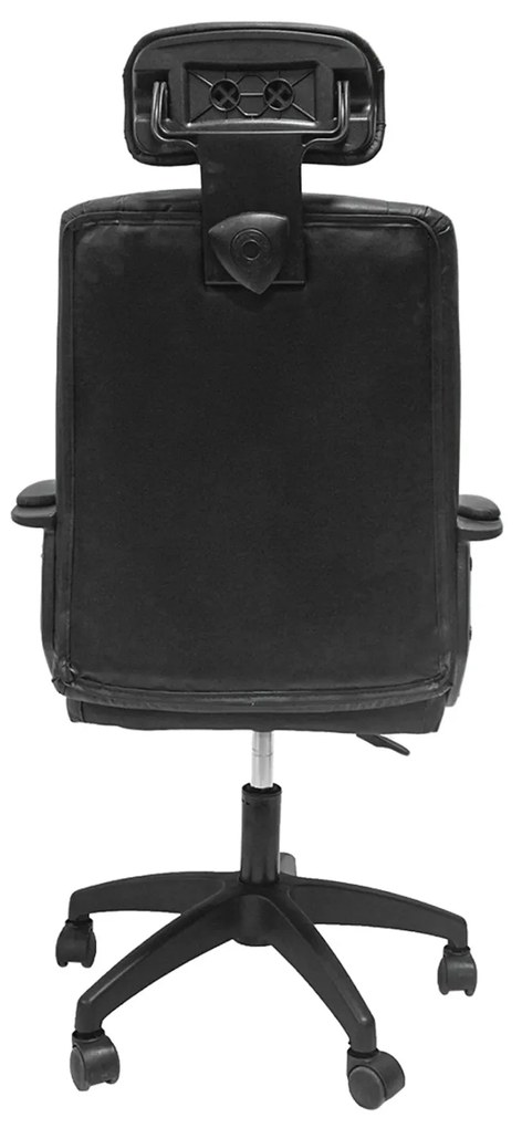 ΚΑΡΕΚΛΑ ΓΡΑΦΕΙΟΥ NIMBLE HM1199.01 ΜΑΥΡΟ PVC-ΜΑΥΡΟΣ ΣΚΕΛΕΤΟΣ & ΒΑΣΗ 59x64x122Υεκ