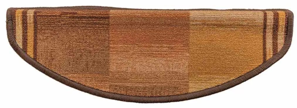 vidaXL Πατάκια Σκάλας Αυτοκόλλητα 5 τεμ. Καφέ 65x21x4 εκ.