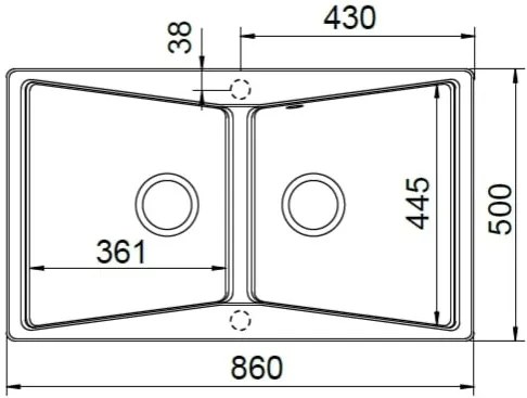 Νεροχύτης Schock City Cristalite 32290-Gkri