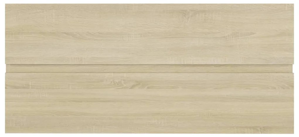 vidaXL Ντουλάπι Νιπτήρα Sonoma Δρυς 100x38,5x45 εκ. από Επεξ. Ξύλο