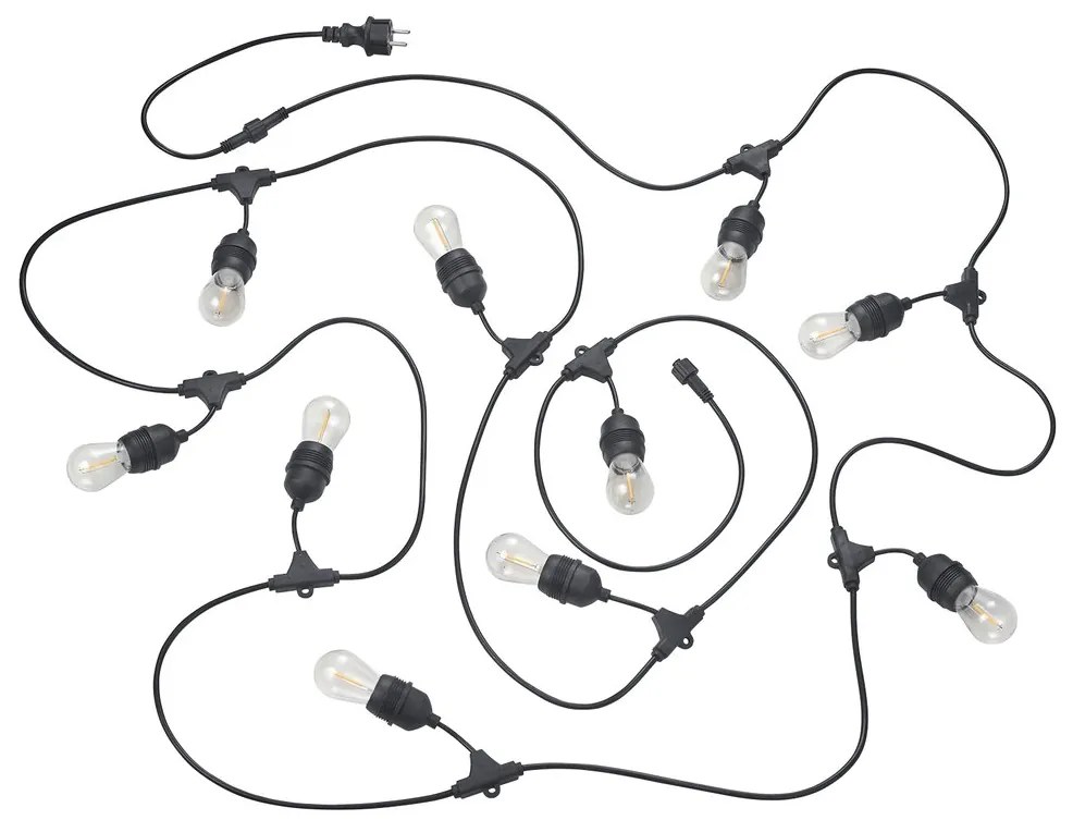 Reality Lighting -RL CHAIN R74771132 Μαύρο Ματ (Black Mat) 3000K