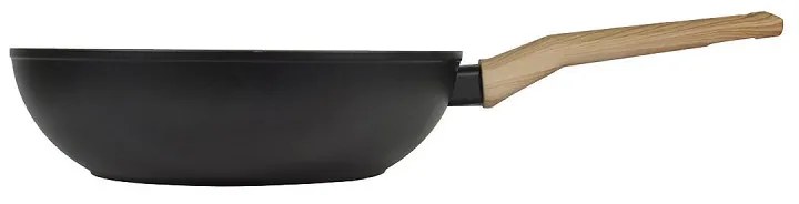 Estia Γουόκ - Wok Earth 28cm Αντικολλητικό Πρεσσαριστού Αλουμινίου 01-10171
