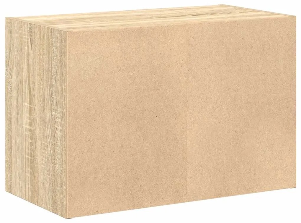 vidaXL Ντουλάπι με 2 συρτάρια Sonoma Δρυς 60x31x40 εκ. από Επεξ. Ξύλο