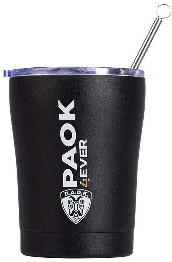 Ποτήρι - Θερμός PAOK BC 00-13790 350ml Black Estia