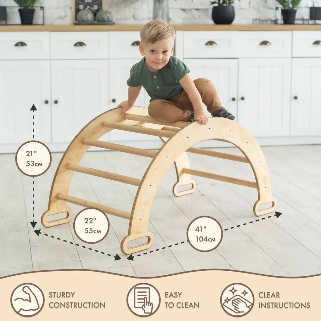 Αψιδα Αναρριχησης / Κουνια Montessori Για Παιδια 1-7 Χρονων