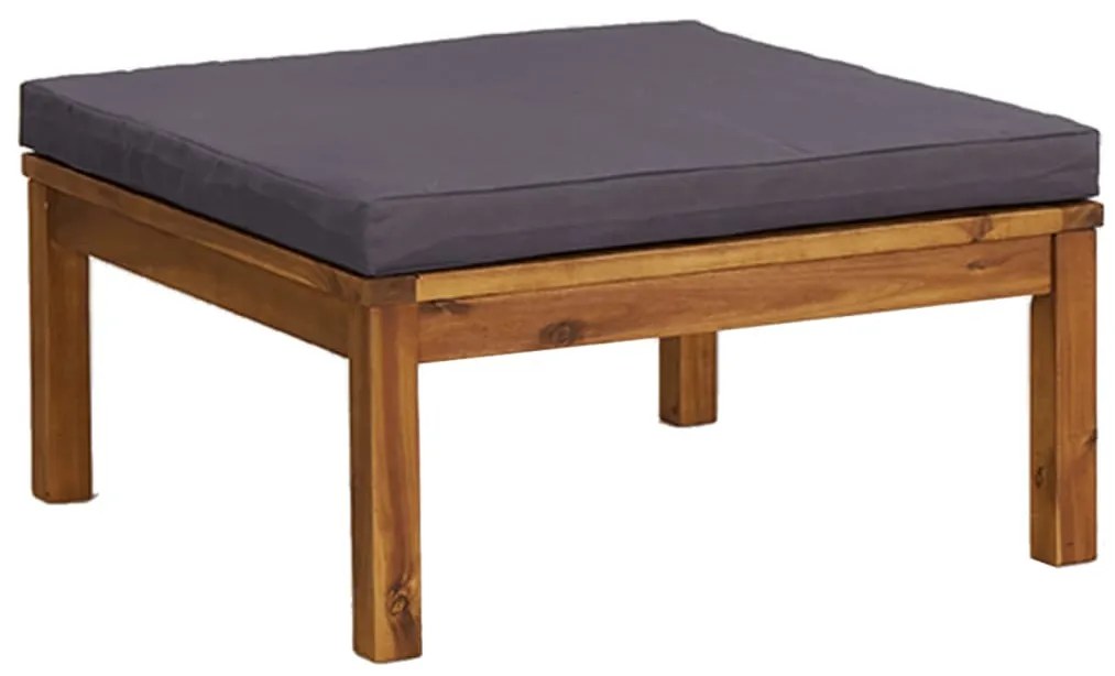 vidaXL Σαλόνι Κήπου Σετ 8 Τεμαχίων από Μασίφ Ξύλο Ακακίας με Μαξιλάρια