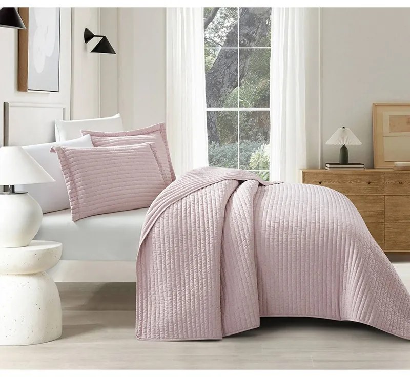 Κουβερλί Υπέρδιπλο 220x240 Mabelle Dusty Rose 000000002663