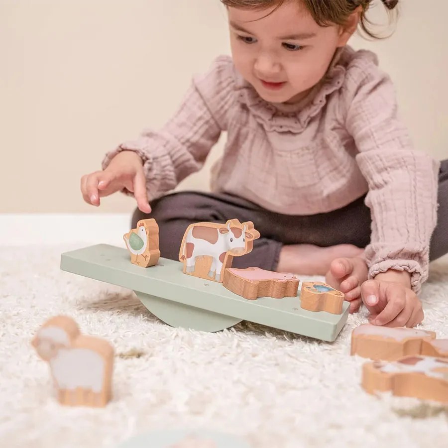 Ξύλινο Παιχνίδι Ισορροπίας Little Dutch Little Farm LD7157