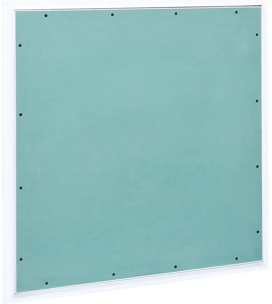 vidaXL Θυρίδα Επίσκεψης Γυψοσανίδας 600 x 600 χιλ. Σκελετός Αλουμινίου