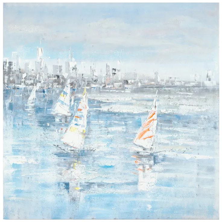 Πίνακας σε καμβά Watery Inart 100x3x100εκ