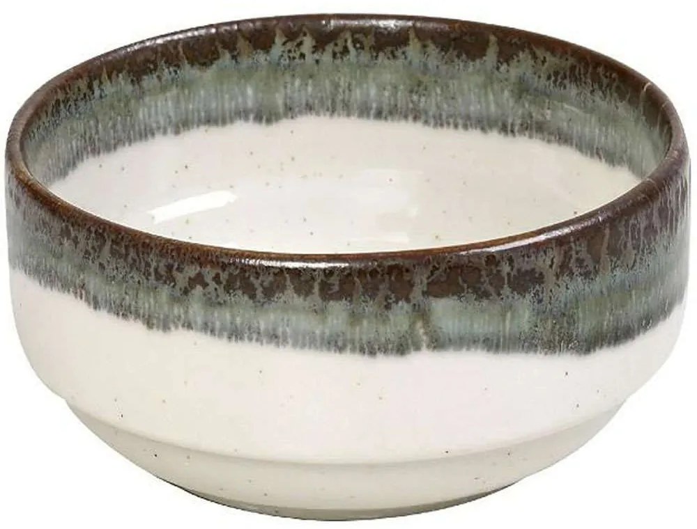 Μπωλ Δημητριακών React Essentials OWP116K6 10x10x5cm Multi-Green Espiel Πορσελάνη